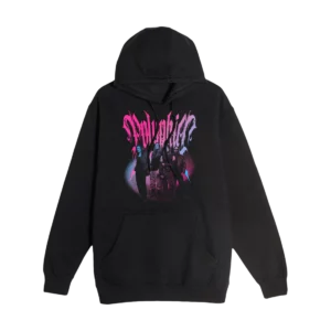 PORTAL BLACK HOODIE-polyphia Hoodies